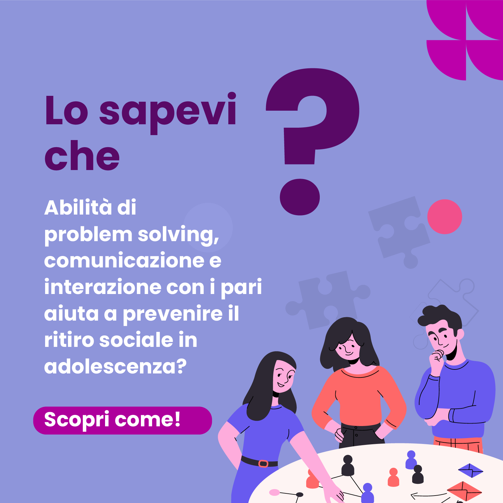 Ritiro sociale in Adolescenza