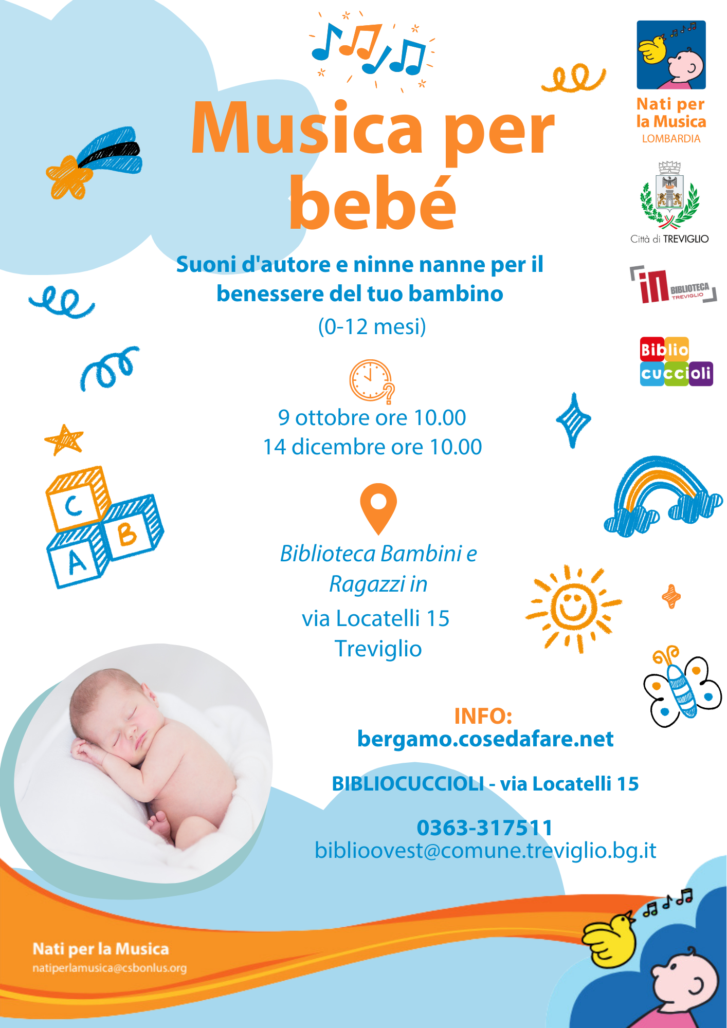 Musica per bebè – suoni d’autore e ninne nanne per il benessere del tuo bambino